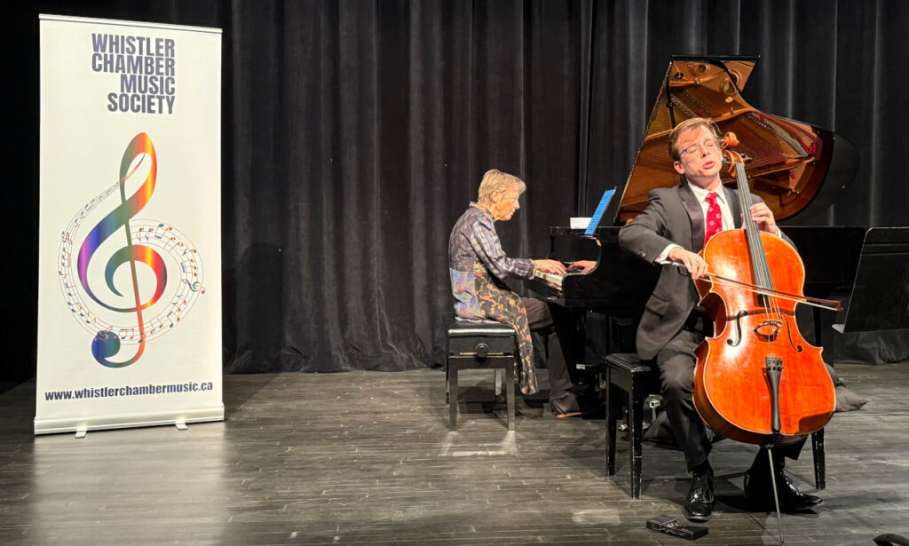 Jane Coop and Henry Shapard performing November 2024