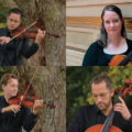Members of the Rose Gellert String Quartet
