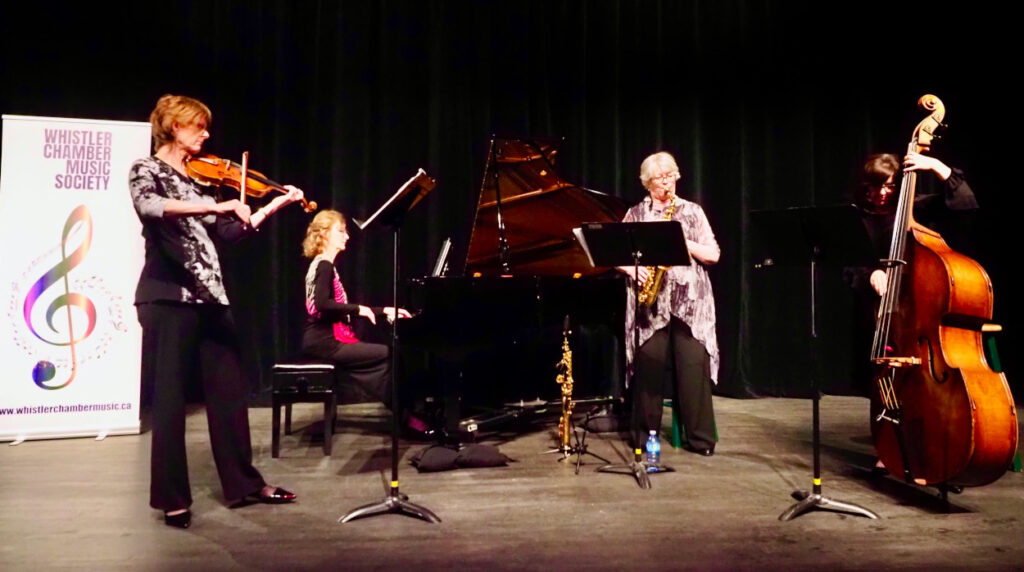 The Four Jays performing April 2024